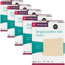 Smead 1/3 Tab Cut Letter Recycled Top Tab File Folder [FOLDER;FILE;LTR;1/3 RT;MLA-CT]