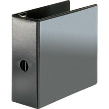 Business Source Locking D-Ring View Binder [BINDER;VIEW;D-RING;5";BK-EA]