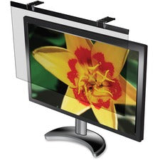 Business Source Wide-screen LCD Anti-glare Filter Black [FILTER;GLARE;LCD;21.5 & 22"-EA]