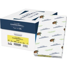 Hammermill Colors Recycled Copy Paper - Canary [PAPER;COPY;20#;8.5X14;CA-CT]