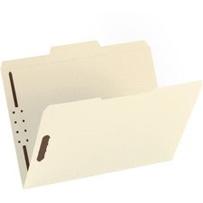 Business Source 1/3 Tab Cut Letter Recycled Fastener Folder [FOLDER;FILE;FASTNR;LTR;1/3-BSN04446]