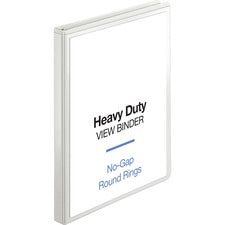 Business Source Round-ring View Binder [BINDER;VIEW;ROUND;0.5";WE-BSN09959]