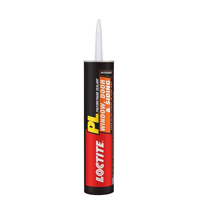 PL - Loctite PL S40 White Polyurethane Door/Siding/ Window Sealant 10 oz - Case of 12