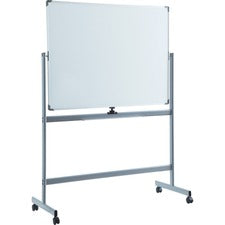 Lorell Double-sided Magnetic Whiteboard Easel [EASEL;WHITEBOARD;MAG;4872-EA]
