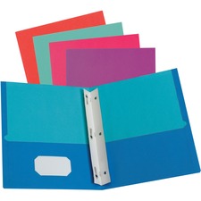 Oxford Letter Recycled Pocket Folder with Fastener