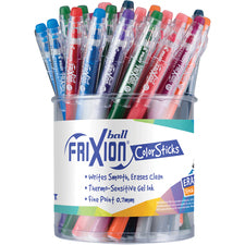 Pilot FriXion ColorStix Ballpoint Pen - Medium Pen PointGel-based Ink - 48 / Display Box