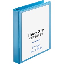 Business Source Heavy-duty View Binder [BINDER;VIEW;ROUND;1.5";LBE-EA]