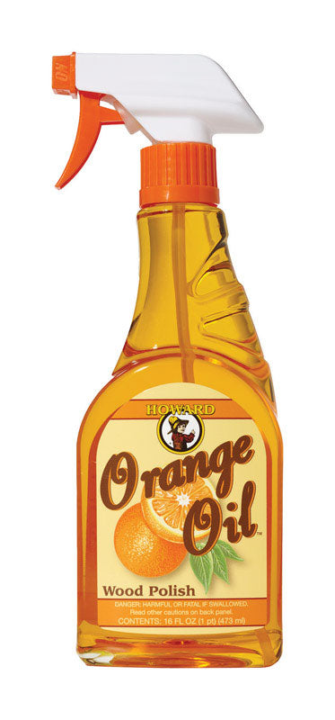 HOWARD - Howard Orange Oil Orange Scent Orange Oil 16 oz Liquid - Case of 6