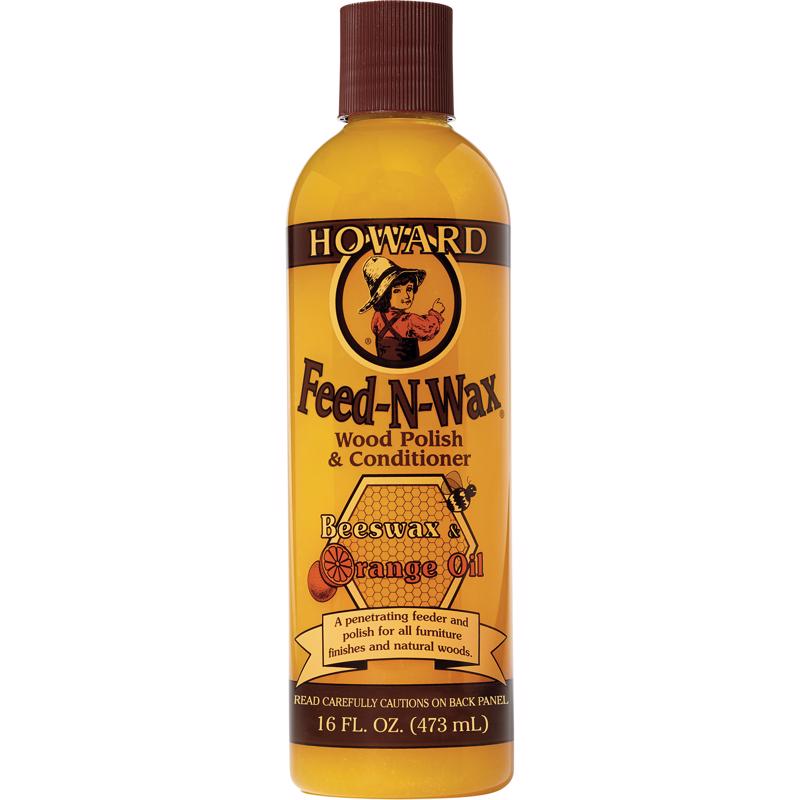 HOWARD - Howard Feed-N-Wax Orange Scent Wood Protector 16 oz Gel