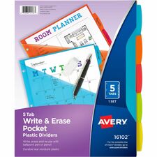 Avery&reg; Multipurpose Label - Multicolor - Plastic - 2