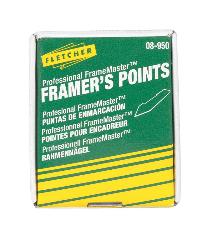 FLETCHER-TERRY - Fletcher-Terry Professional FrameMaster Framer's Points For Repairing or reglazing windows 3000 pk