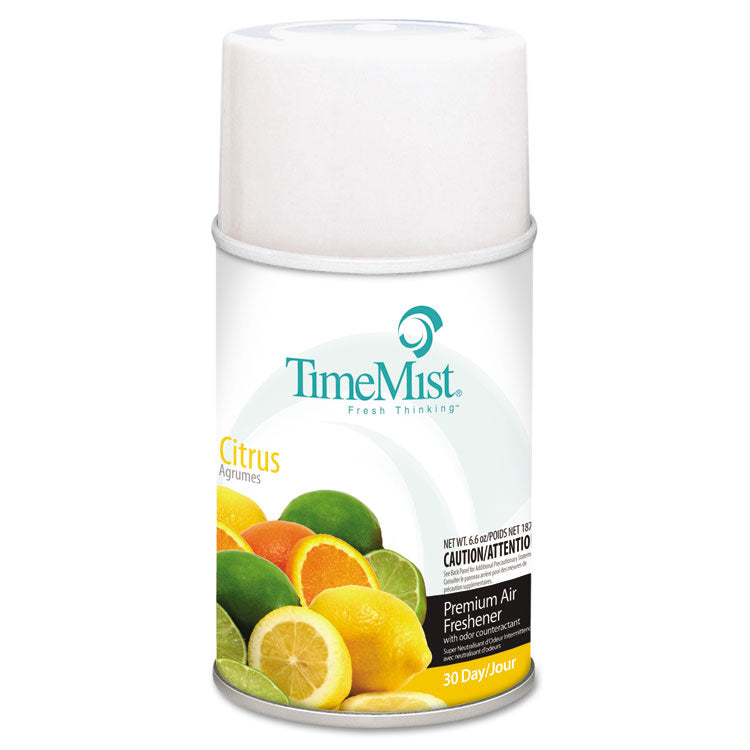 TimeMist - Premium Metered Air Freshener Refill, Citrus, 6.6 oz Aerosol Spray