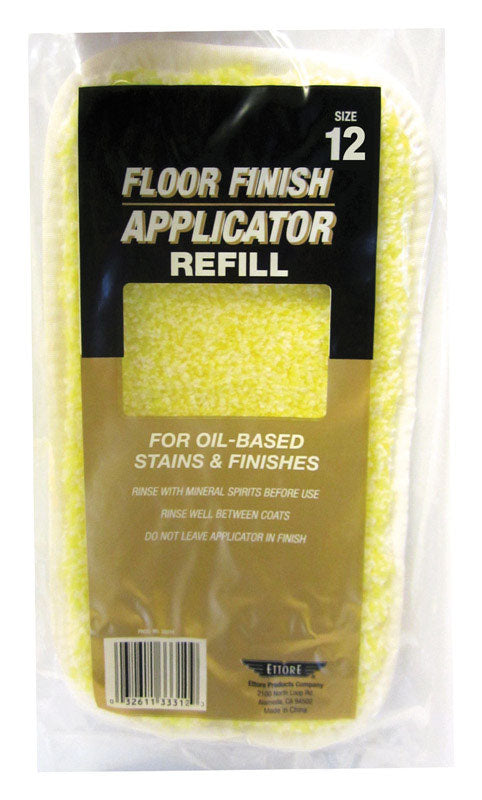 ETTORE - Ettore 12 in. Floor Applicator Microfiber Refill Pad 1 pk