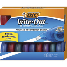 BIC Wite-Out EZ CORRECT Correction Tape [TAPE;CORRECTION;18/BX-BX]