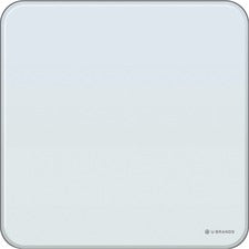 U Brands Square Magnetic Glass Dry Erase Board