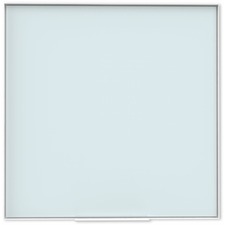 U Brands Frosted Glass Dry Erase Board [BOARD;GLASS;35X35;WHT FRAME-EA]