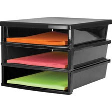 Storex Quick Stack Construction Paper Sorter