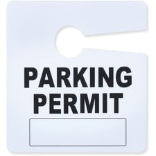 Tatco Information Sign [PERMIT;PRKNG;PLSTC;HNGNG;RD-PK]