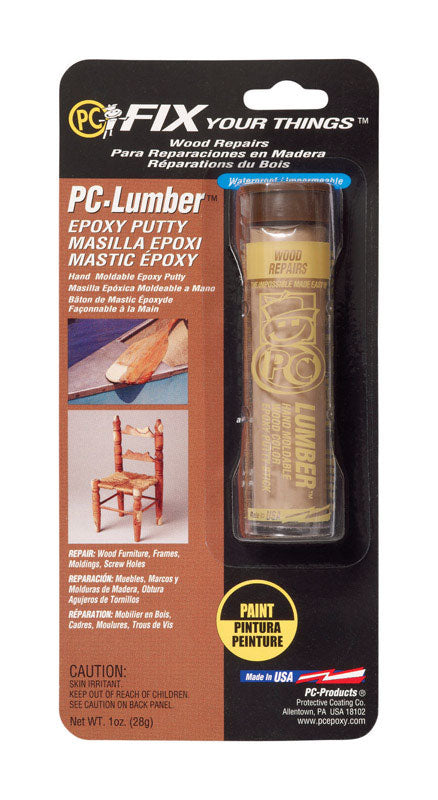 PC-LUMBER - PC-Lumber Tan Epoxy Putty 1 oz