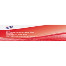 Genuine Joe Food Storage Bags [BAG;STORAGE;FOOD;1 GAL;40CT-CT]