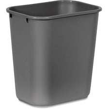 Rubbermaid Commercial 28 QT Medium Deskside Wastebaskets [WASTEBASKET;RECT;MED;GY-CT]