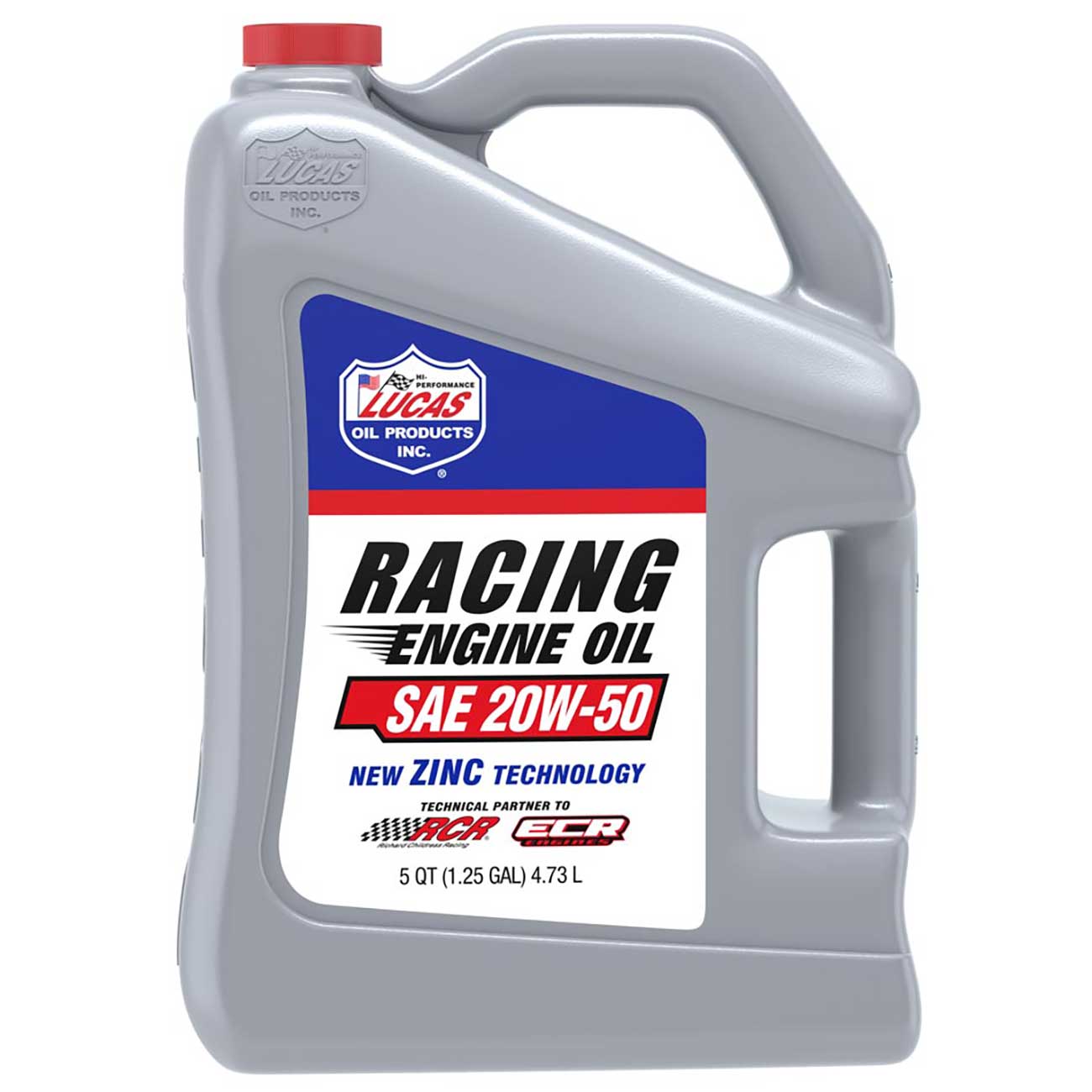 Lucas Oil Synthetic SAE 20W 50 Racing Motor Oil ‚Äì 5 Quart