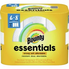 Bounty Essentials Select-A-Size Paper Towels - 6 Big Rolls = 8 Regular