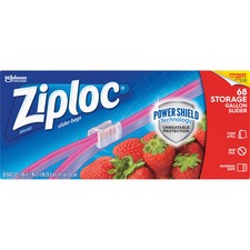 Ziploc&reg; Gallon Storage Slider Bags [BAG;SLIDER;GALLON;68CT-BX]