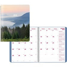 Brownline Mountain Monthly 2023 Planner [BOOK;MTH;MNT/CLDS;11X8.5;NH-EA]