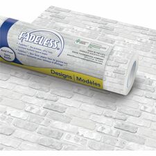 Fadeless Designs Paper Roll [ROLL;FDLSS;48"X50;WHTBRK-RL]