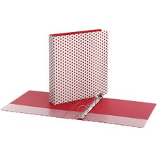 Oxford 1-1/2" Back-mounted Round Ring Binder [BINDER;1.5";BERRYPUNCHPOP-EA]