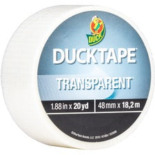 Duck Transparent Duct Tape - 20 yd Length x 1.90" Width - 1 Each - Transparent, Clear