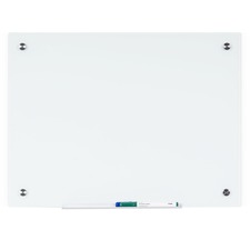 Bi-silque Magnetic Glass Dry Erase Board [GLASS BOARD;MAG;48X96;WH-EA]