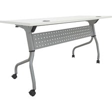 Lorell Flip Top Training Table [TABLE;TRN;FLIP;60X24;WE/SL-EA]
