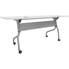 Lorell Flip Top Training Table [TABLE;TRN;FLIP;72X24;WE/SL-EA]
