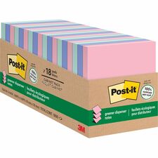 Post-it&reg; Greener Dispenser Notes [POP-UP GREENER CP HELSINKI-PK]