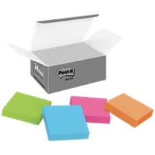 Post-it&reg; Super Sticky Notes - Energy Boost Color Collection [SUPER STICKY SMALL RIO-PK]