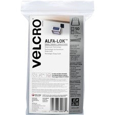 VELCRO&reg; Alfa-Lok Fasteners - 1" Length x 1" Width - 50 / Pack