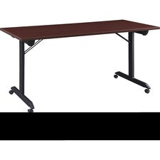 Lorell Mobile Folding Training Table [TABLE;TRNG;FLDG;63X30;MH-EA]