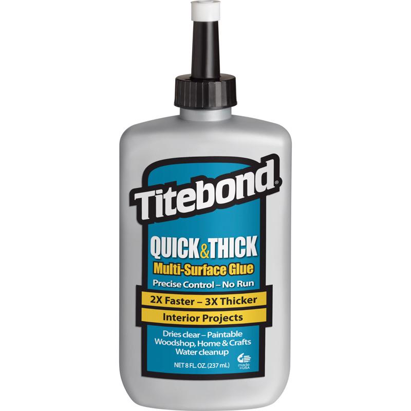 TITEBOND - Titebond Quick & Thick High Strength Glue 8 oz