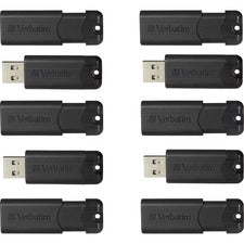 Microban 32GB PinStripe USB 3.2 Flash Drive Business Pack