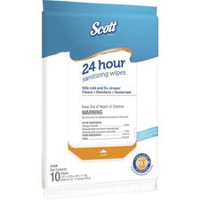 Scott 24 Hour Sanitizing Wipes