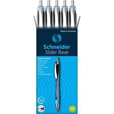 Schneider Slider Rave XB Ballpoint Pen [PEN;RAVE;BALLPOINT;1.4MM;BK-PK]