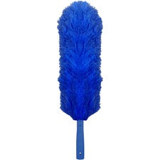 Ettore Microswipe Microfiber Duster - MicroFiber Bristle - 1 Each - Blue