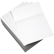 Lettermark Punched & Perforated Papers with Perforations 3-1/2" from the Bottom - White [PAPER;3.5"PERFRTD;20#;92BR-CT]