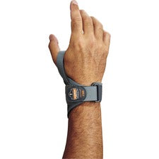 Ergodyne ProFlex 4020 Wrist Support - Gray - Neoprene - 1 Each [WRIST SUPPORT;L/XL-LEFT;GRY-EA]