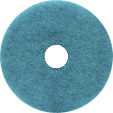 Genuine Joe Burnish Floor Pad [PAD;FLOOR;AQUA;BURNISH;17"-CT]