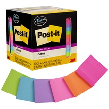 Post-it&reg; Super Sticky Notes [NOTES; SUPER STICKY; MINI BOX;-PK]