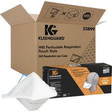 Kleenguard N95 Pouch Respirator [RESPIRATOR;N95;NIOSH-APPRVD-CT]