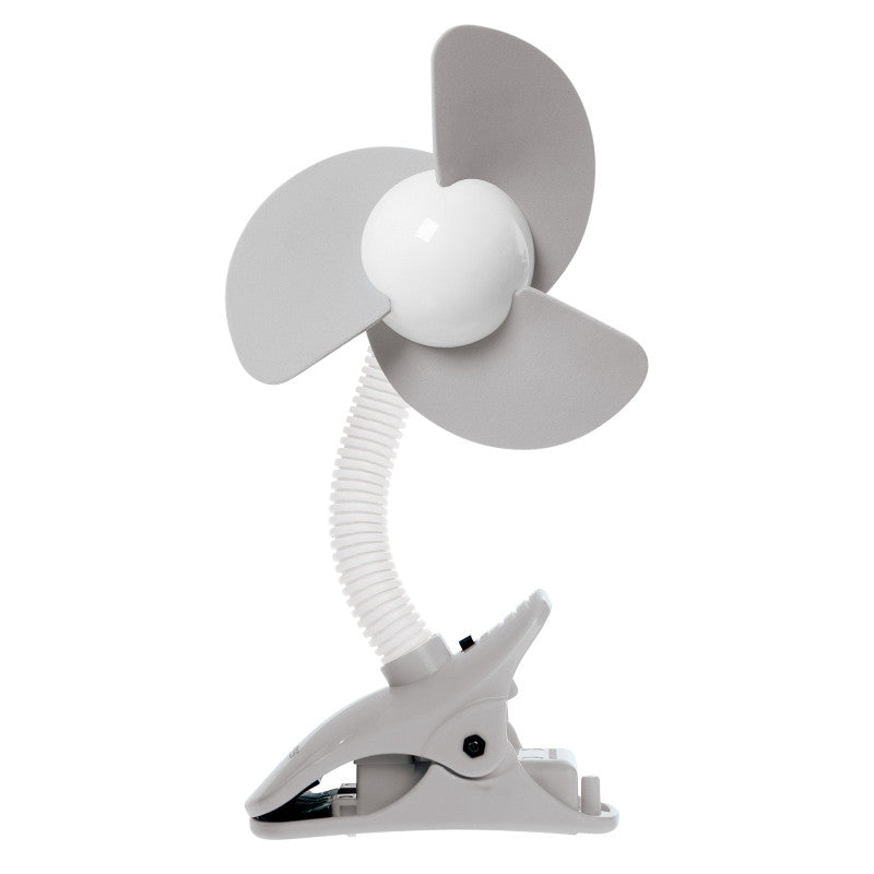 DREAMBABY - EZY-Fit Clip-On Fan, Grey & White